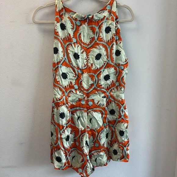Alexis Kerissa printed Wrap romper